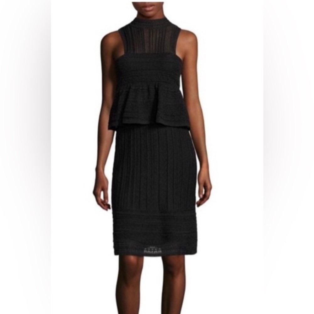 Missoni Mock Neck Midi Length Dress